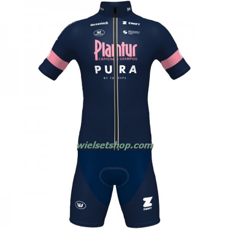 Fietskleding (Fietsshirt + Korte Koersbroek) 2022 Plantur Pura - Donkerblauw